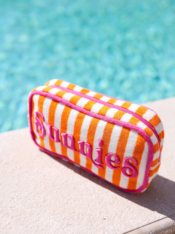 CABANA "SUNNIES" SMALL // ZIP POUCH