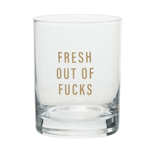 Fresh Out Of Fucks Rocks // Glass