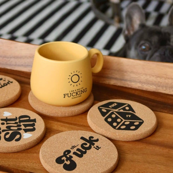 I Am A Ray of Fucking Sunshine // Cappuccino Mug