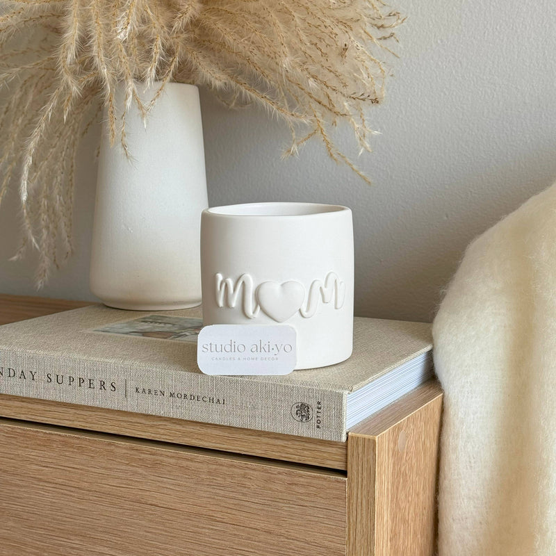 Mom Personalized Wood Wick Soy Candle | Mother's Day Gifts