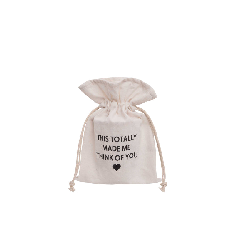 SALE Canvas Bag, Think of You