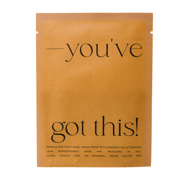 You've Got This // Korean Sheet Mask