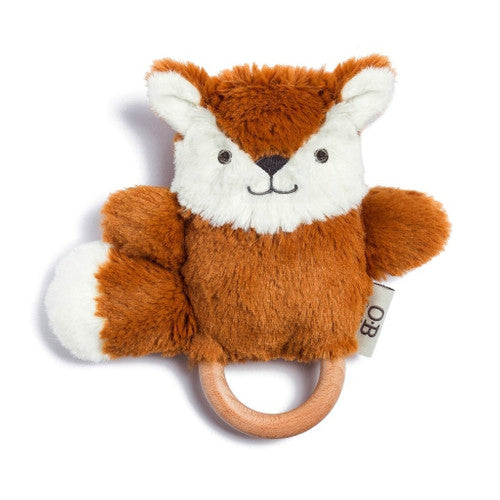 Eco-Friendly & Ethically Made // Wooden Fox Baby Teether