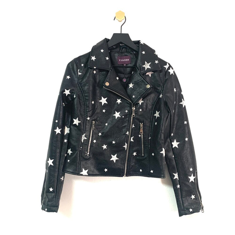 Starry Vegan Leather // Jacket