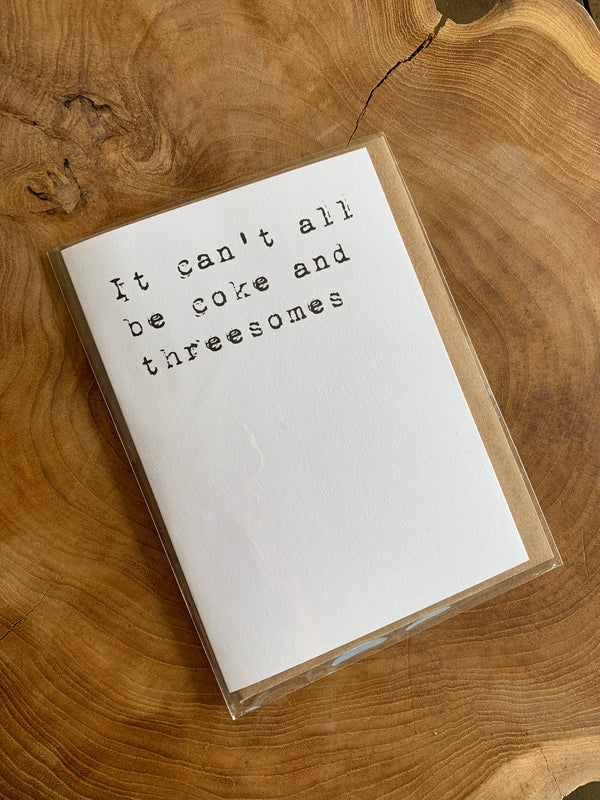 It can't all be...... // Birthday Card