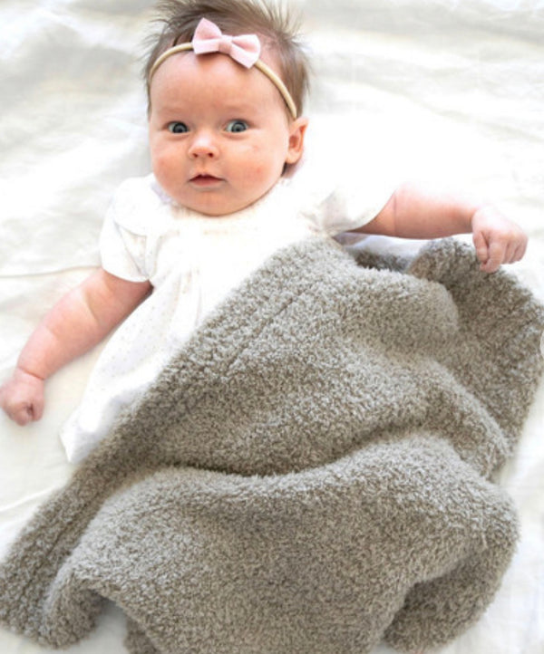 Taupe Bamboni // Mini Blanket