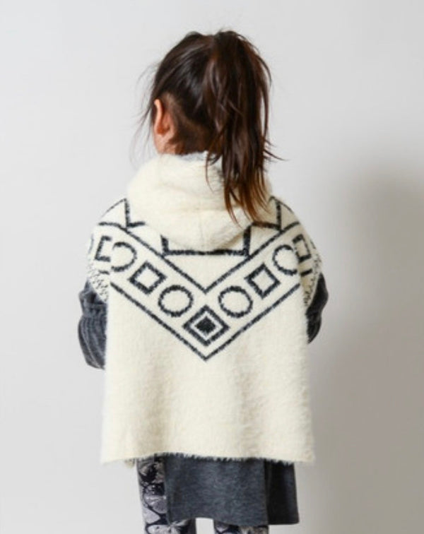 Kids Aztec Poncho