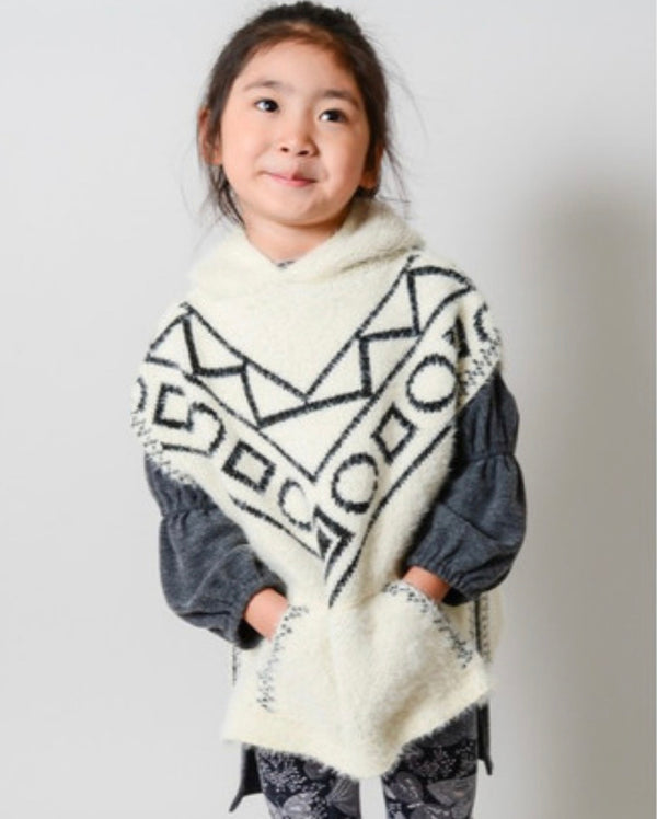 Kids Aztec Poncho