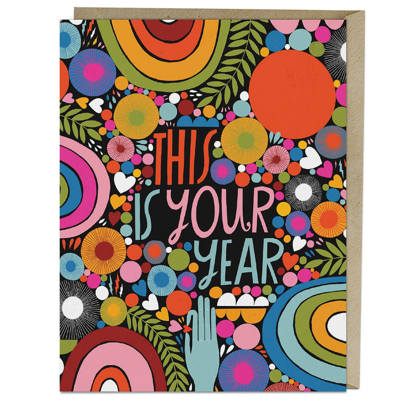 Lisa Congdon Your Year // Just Because Card