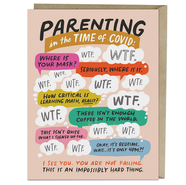 Parenting in the Time of COVID // Parenting Card