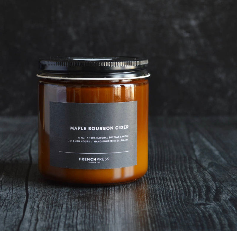 Maple Bourbon Cider Soy // Candle