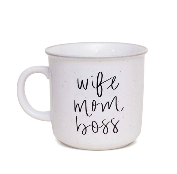Wife + Mom + Boss // Mug
