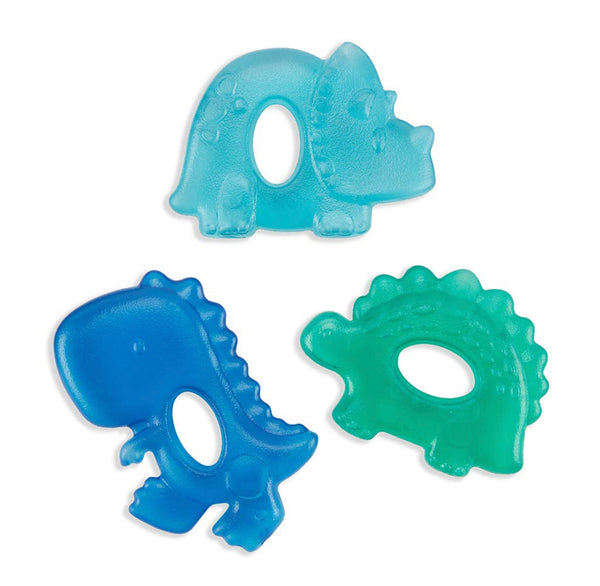 NEW Cutie Cooler // Dino Water Filled Teethers (3-pack)