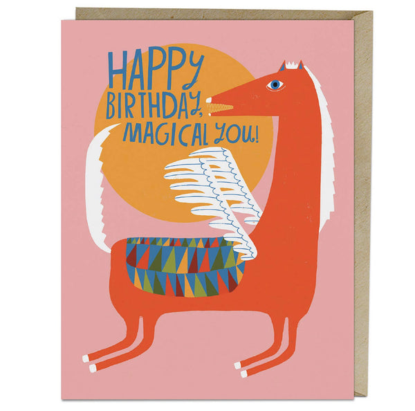 Lisa Congdon Magical You // Birthday Card
