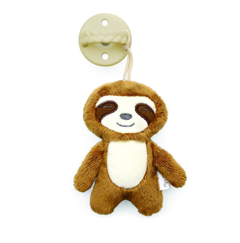 Sloth Sweetie Pal // Pacifier & Stuffed Animal