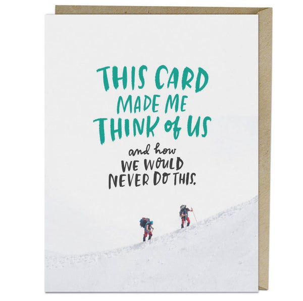 We Would Never // Love Card