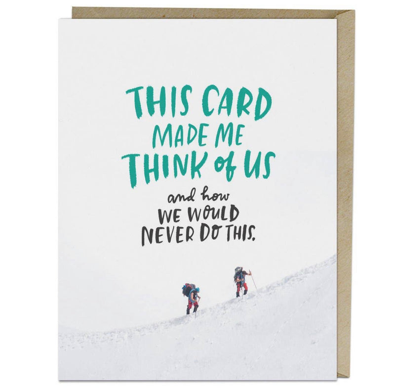 We Would Never // Love Card